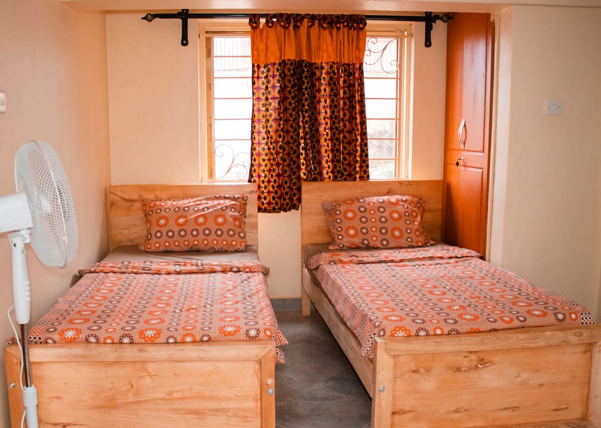Sheesham Wood Double Cot (Double · Provincial Teak Finish)