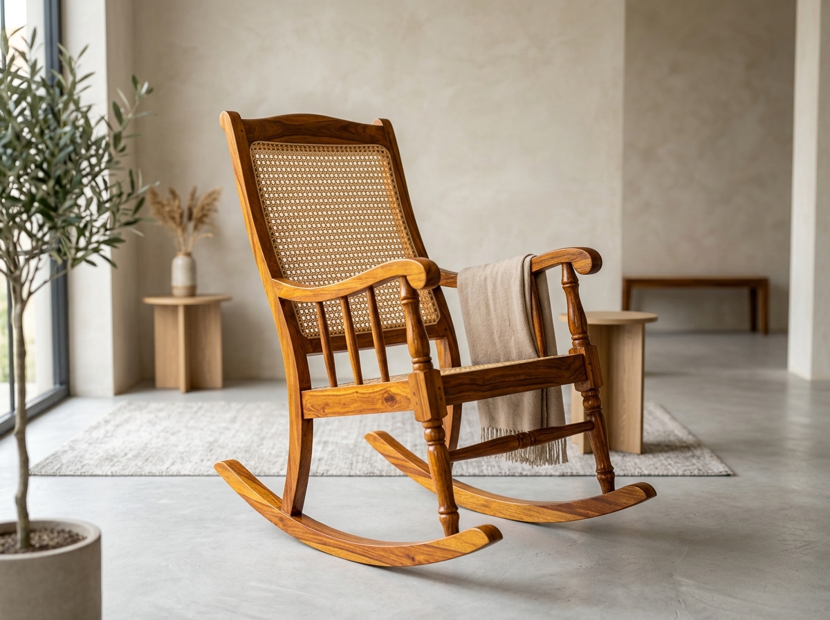 Rocking Chair (Sheesham · Natural)