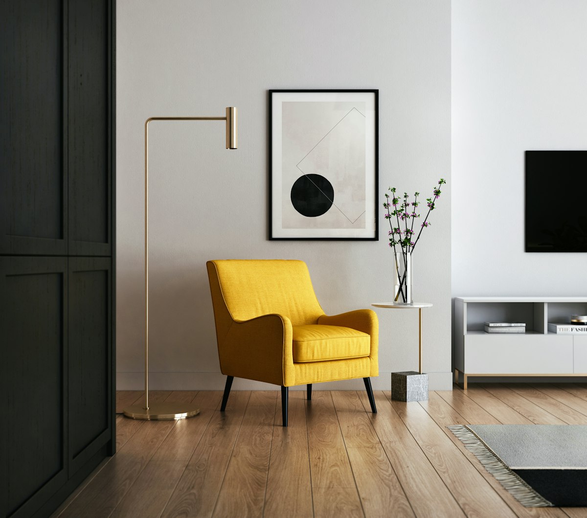 Office Chair (High Back Leatherette · Tan)
